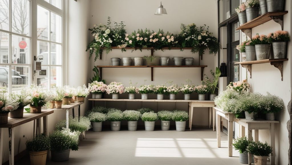 Maximizing Small Spaces: Boutique Flower Shops